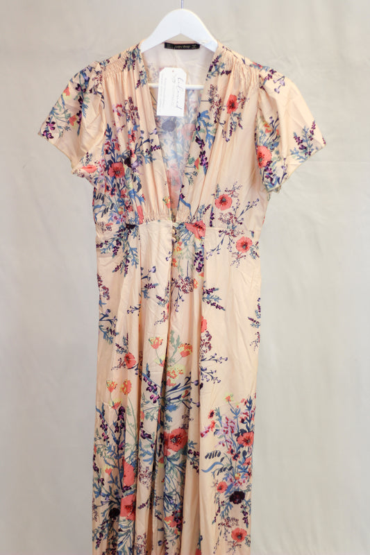 Pink Open Front Kimono