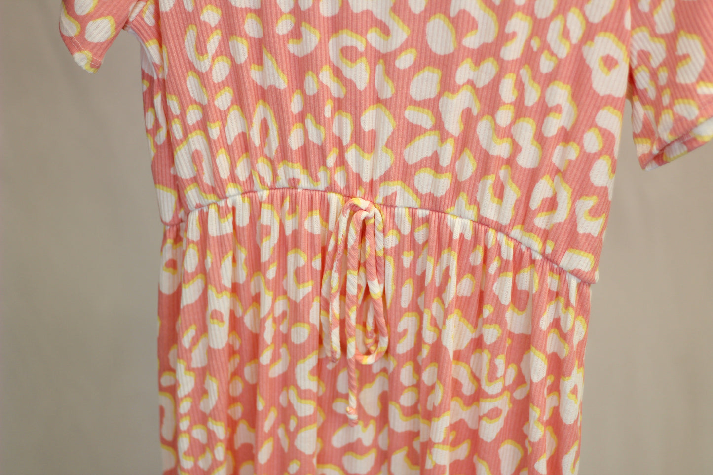 Leapord Print Midi Dress