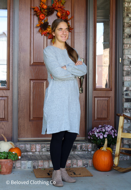 Soft Knit T Shirt Dress