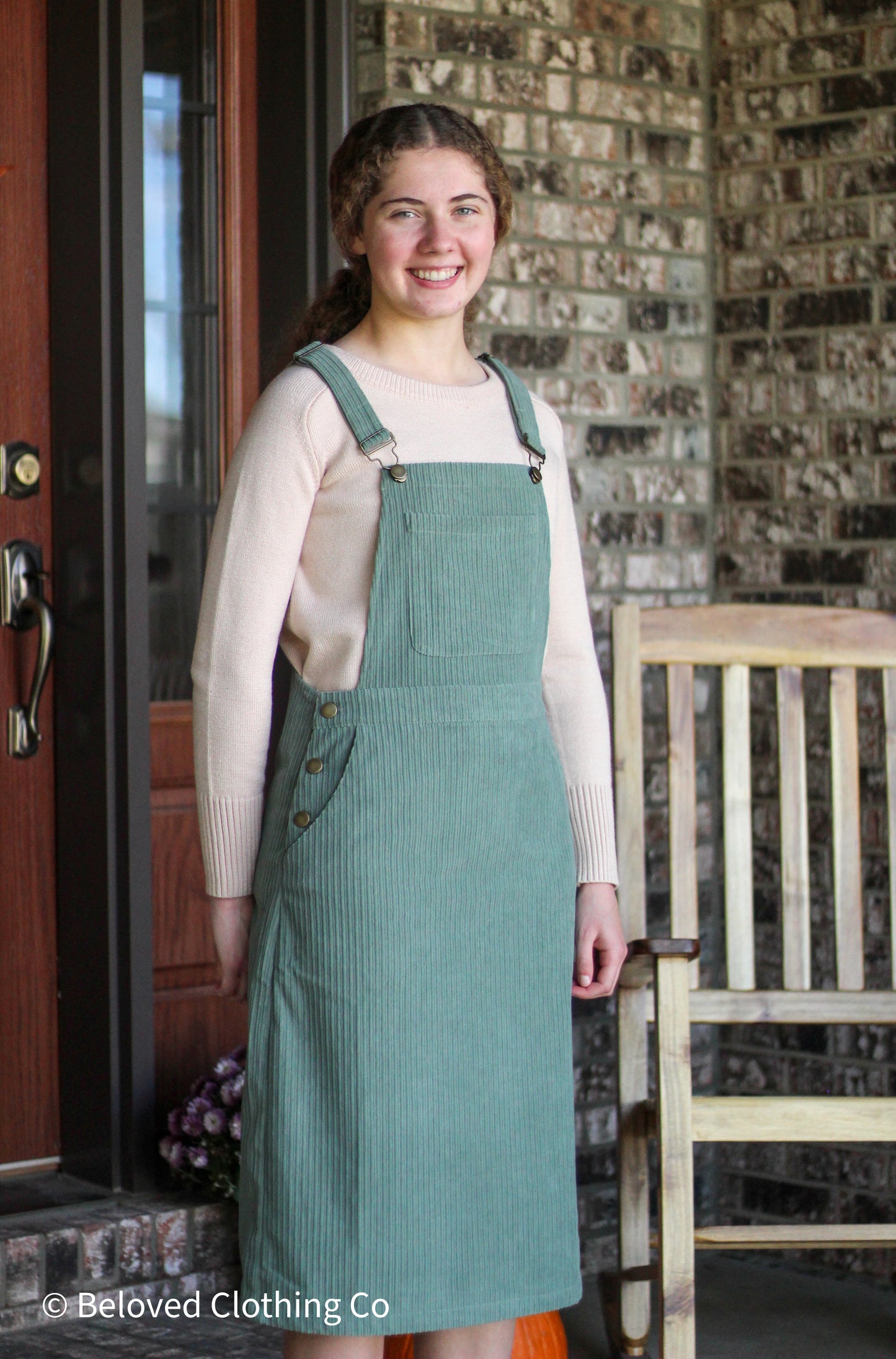 Corduroy Jumper Dress