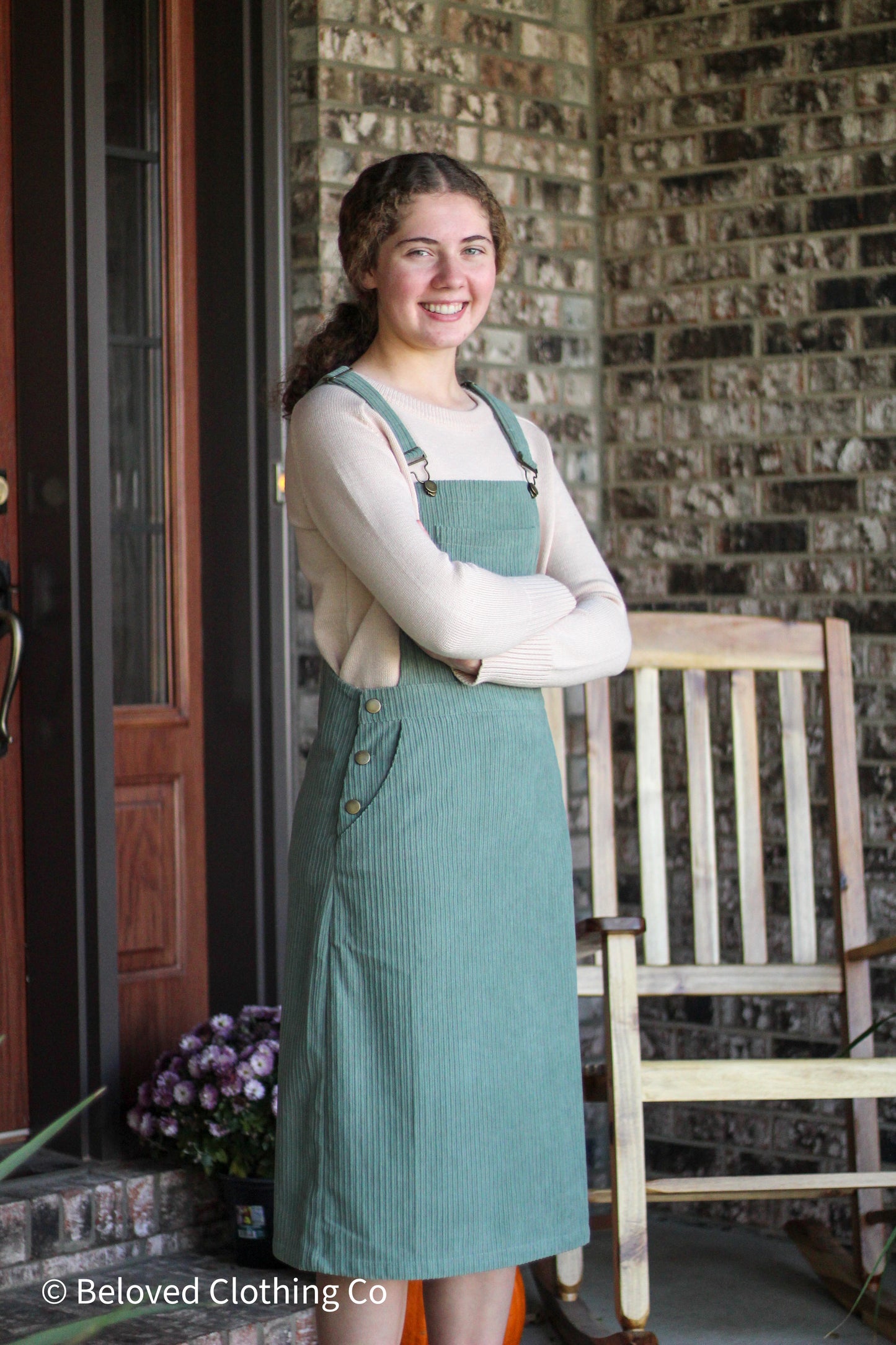 Corduroy Jumper Dress