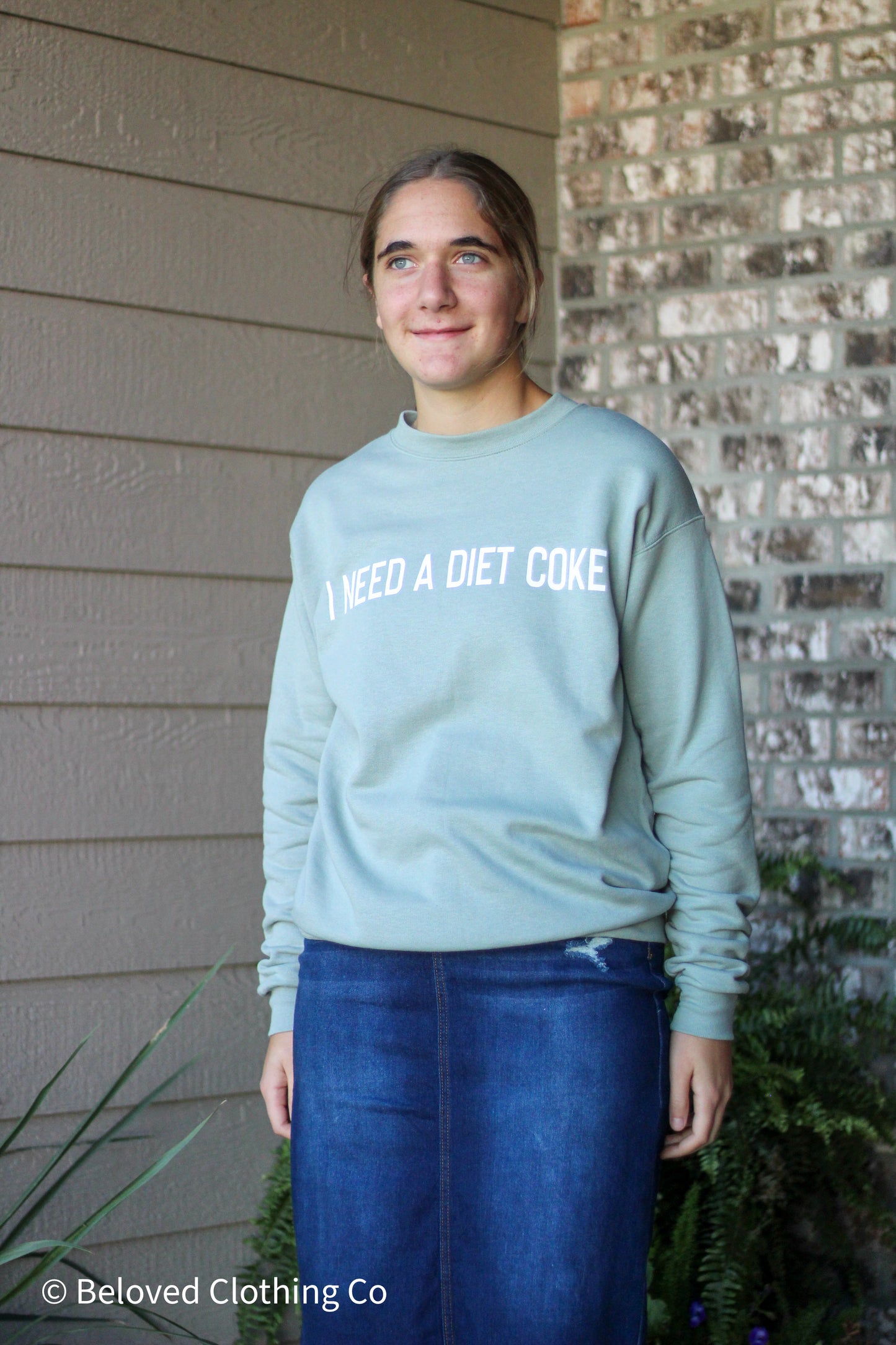 "I Need a Diet Coke" Crewneck