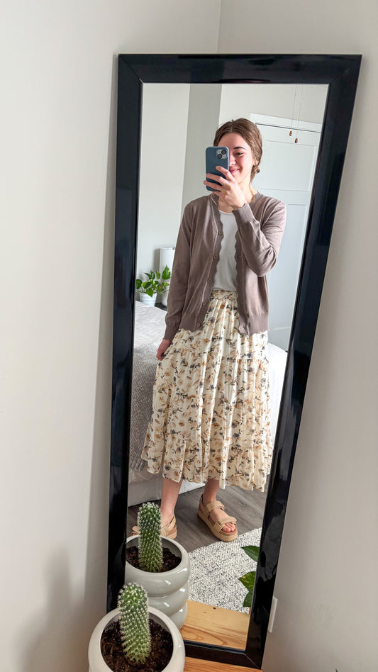 Sadie Scalloped Edge Cardigan