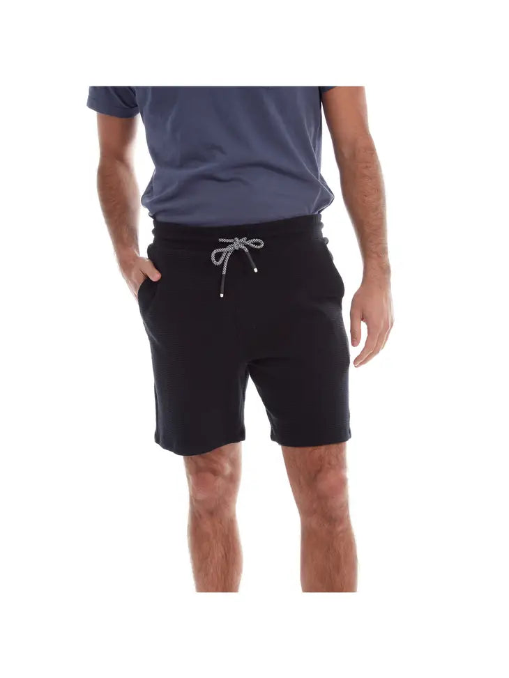 Textured Knit Sweat Short - 2 Colors