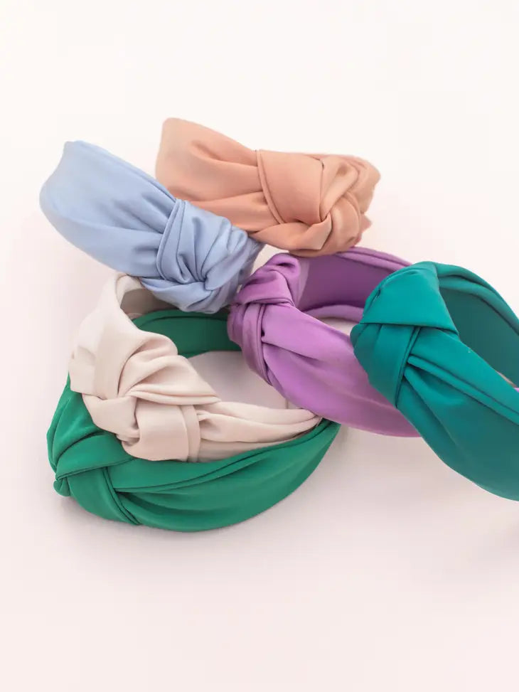 Satin Knot Headband