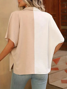 Colorblock Blouse