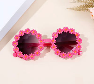 Kids' Detailed Mini-Flower Sunglasses *PREORDER*