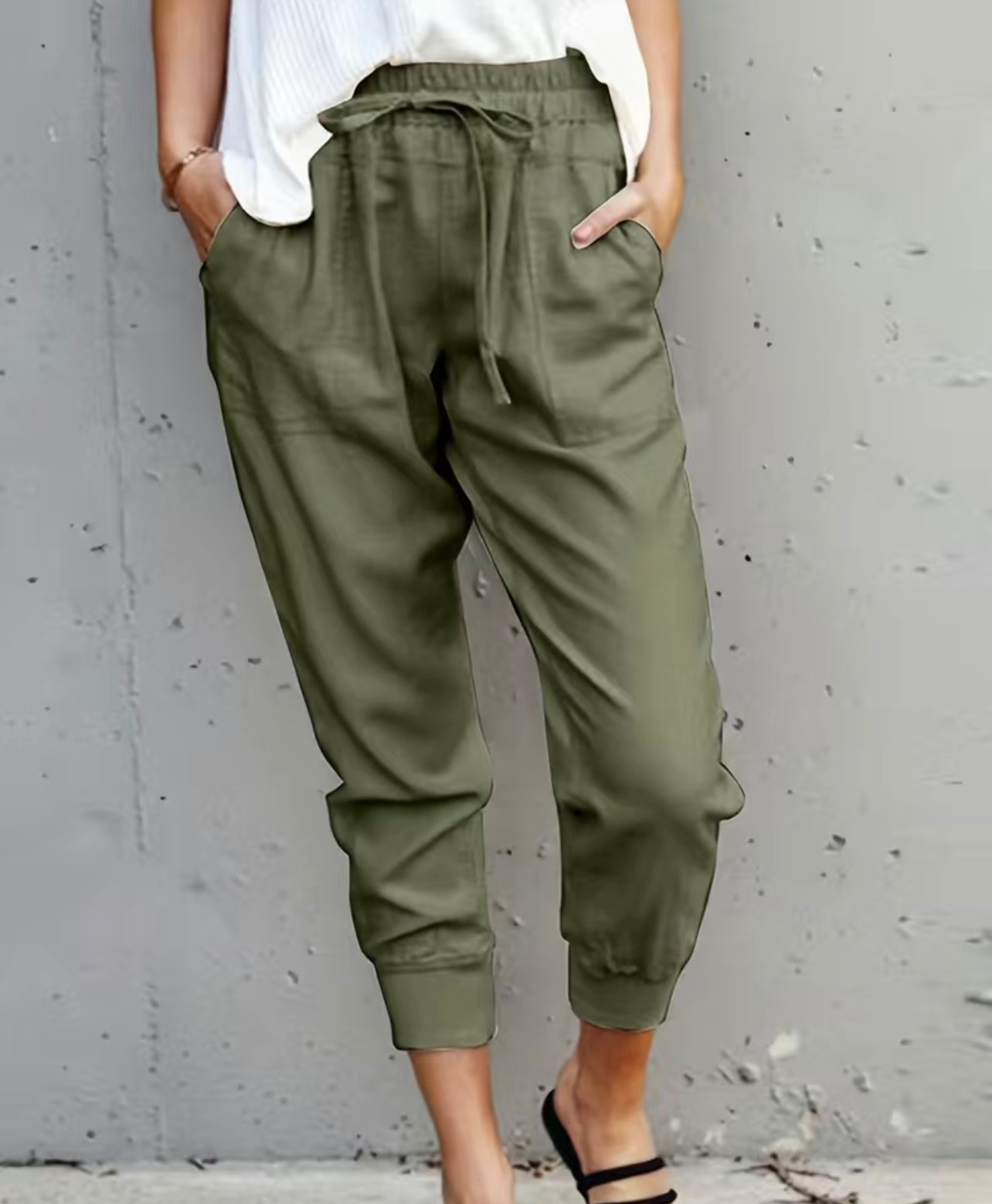 Linen Minimalist Joggers