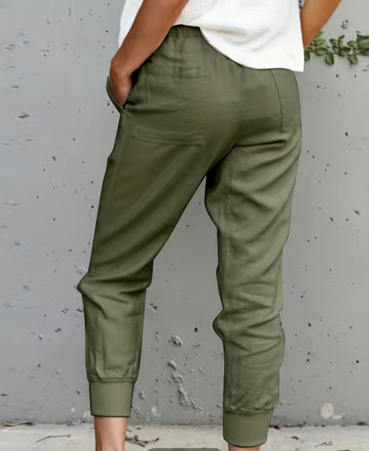 Linen Minimalist Joggers
