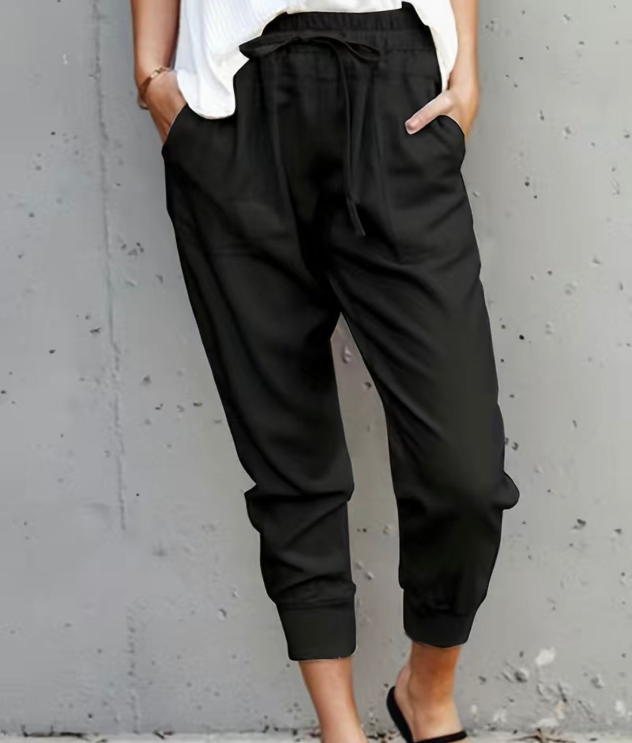 Linen Minimalist Joggers