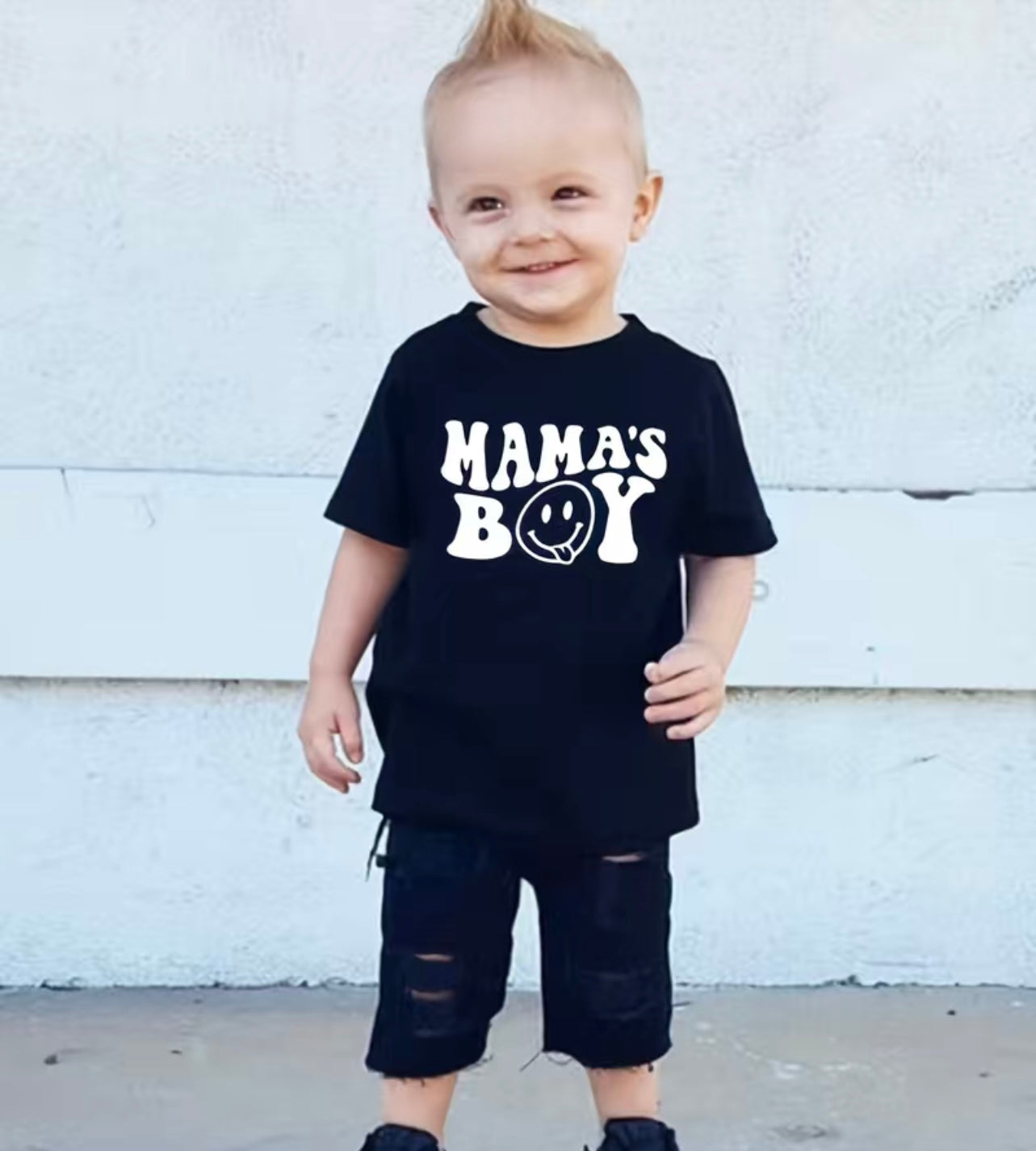 "Mama's Boy" Graphic Tee